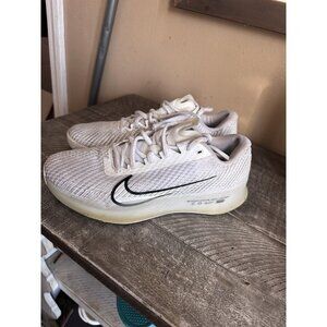 Nike NikeCourt Air Zoom Vapor 11 HC 'White Black' DR6966-101 Mens Size 7.5